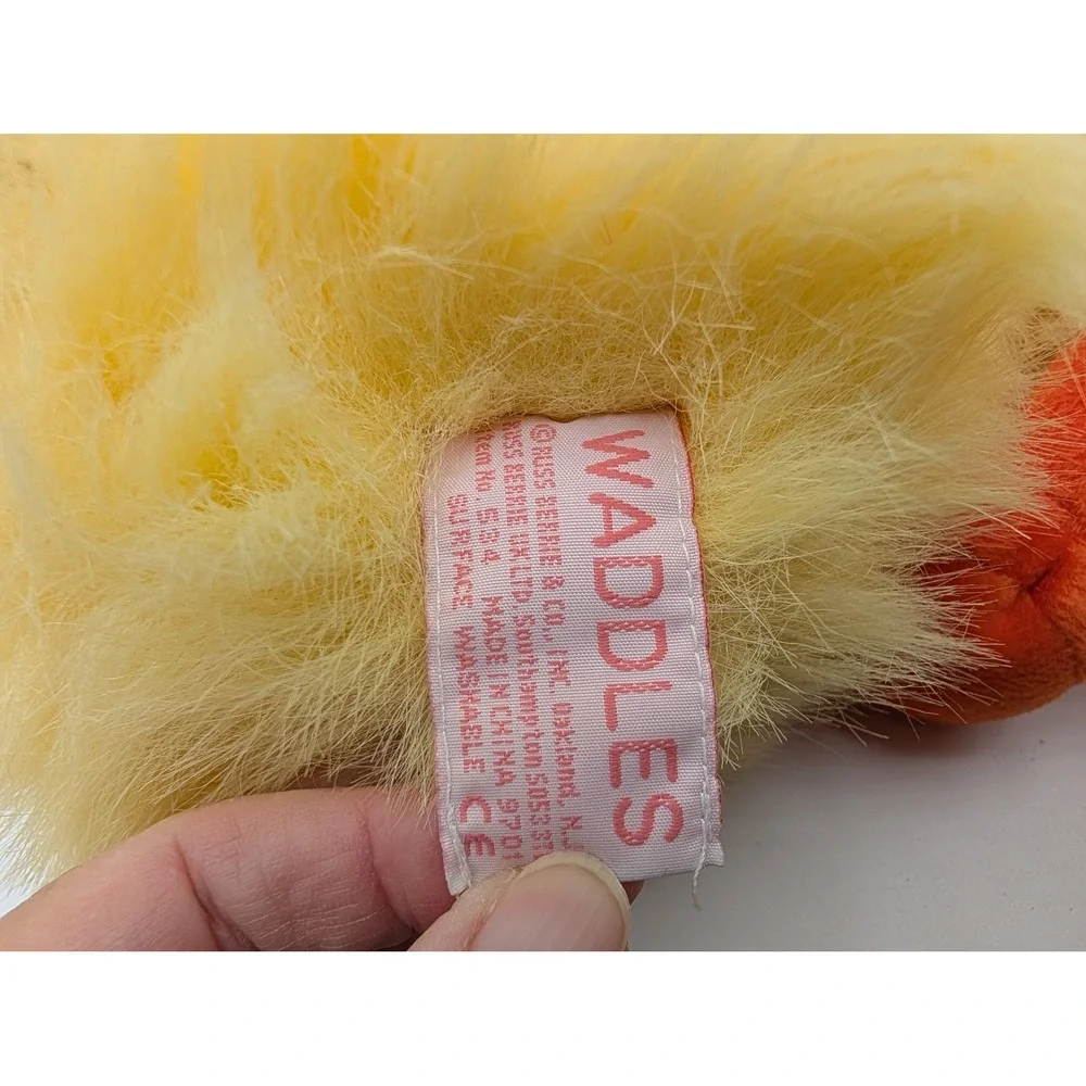 Russ Plush Waddles Chirples Duck Chick Lot Yellow Orange Easter Ducklings‎